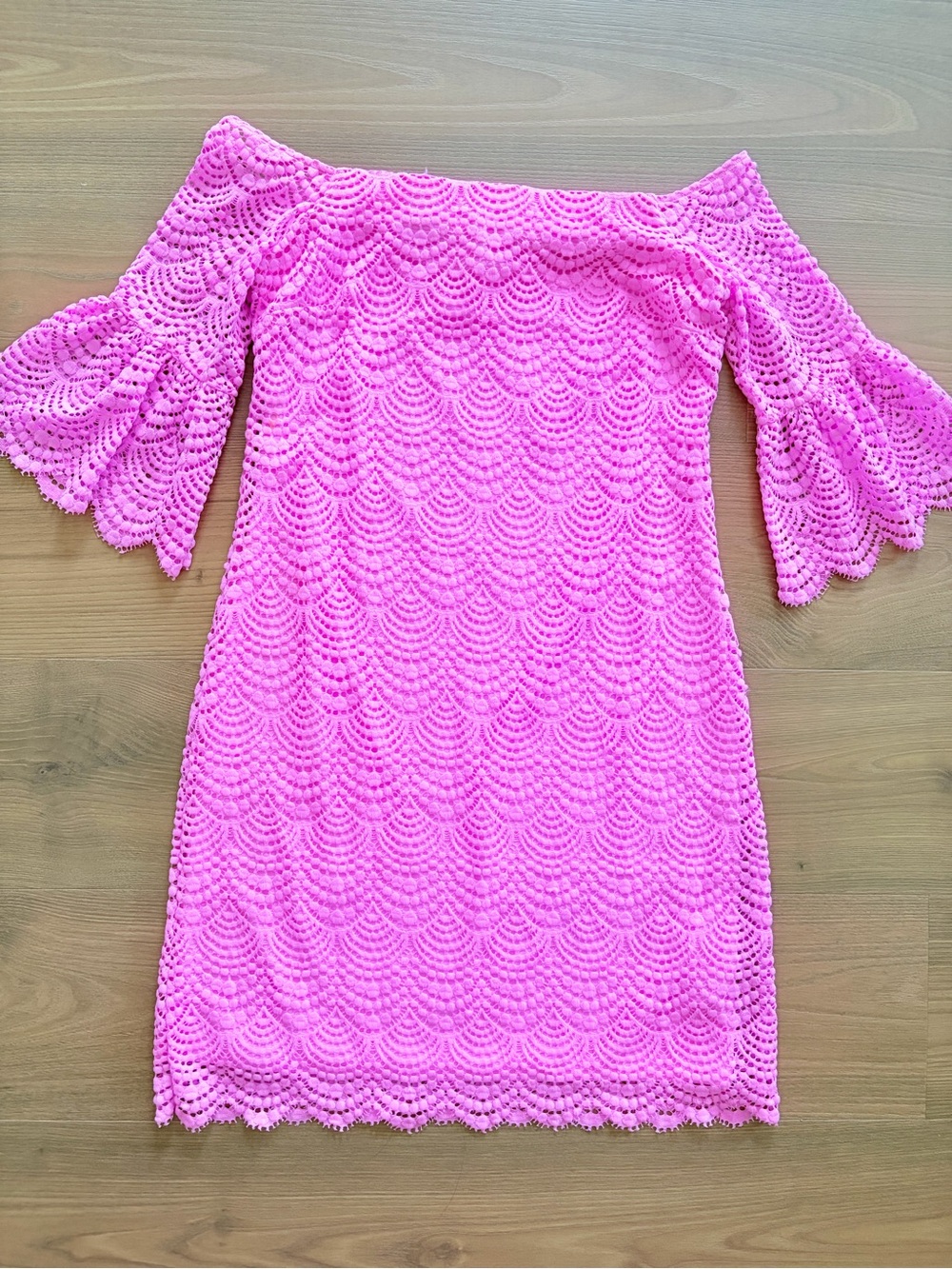 Lilly Pulitzer Lexa Lace Crochet dress in Lilac Rose - Picture 1 of 4